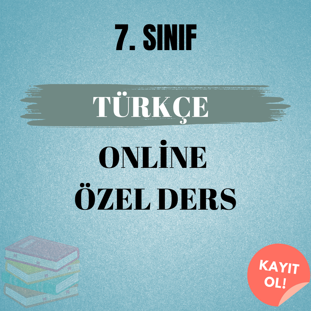 7. Sınıf Türkçe Online Özel Ders