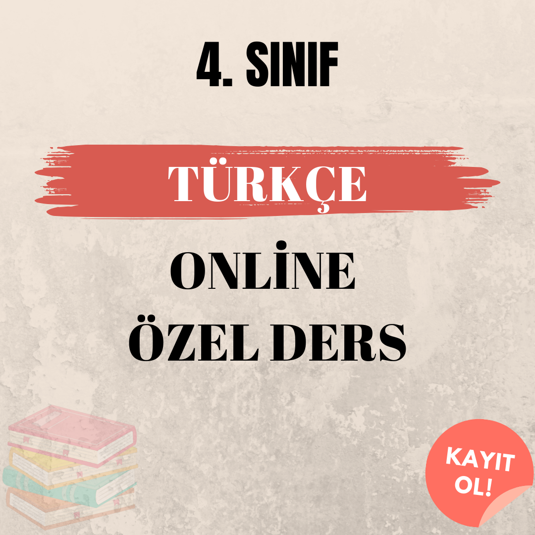 4. Sınıf Türkçe Online Özel Ders